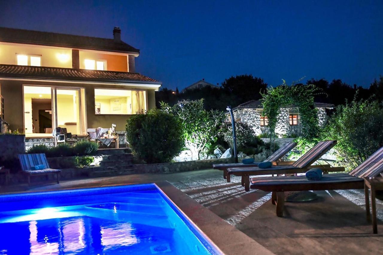 *****Pool House With Beautiful Seaview,Big Garden And Old Tavern***** Rijeka Exterior foto